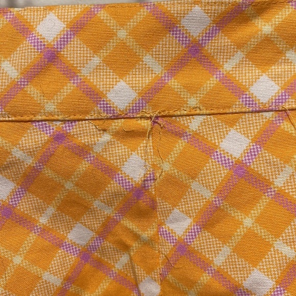 NEW Urban Outfitters Plaid Ingrid High Rise Pinup Pants 4 Spring Striped - Picture 8 of 9